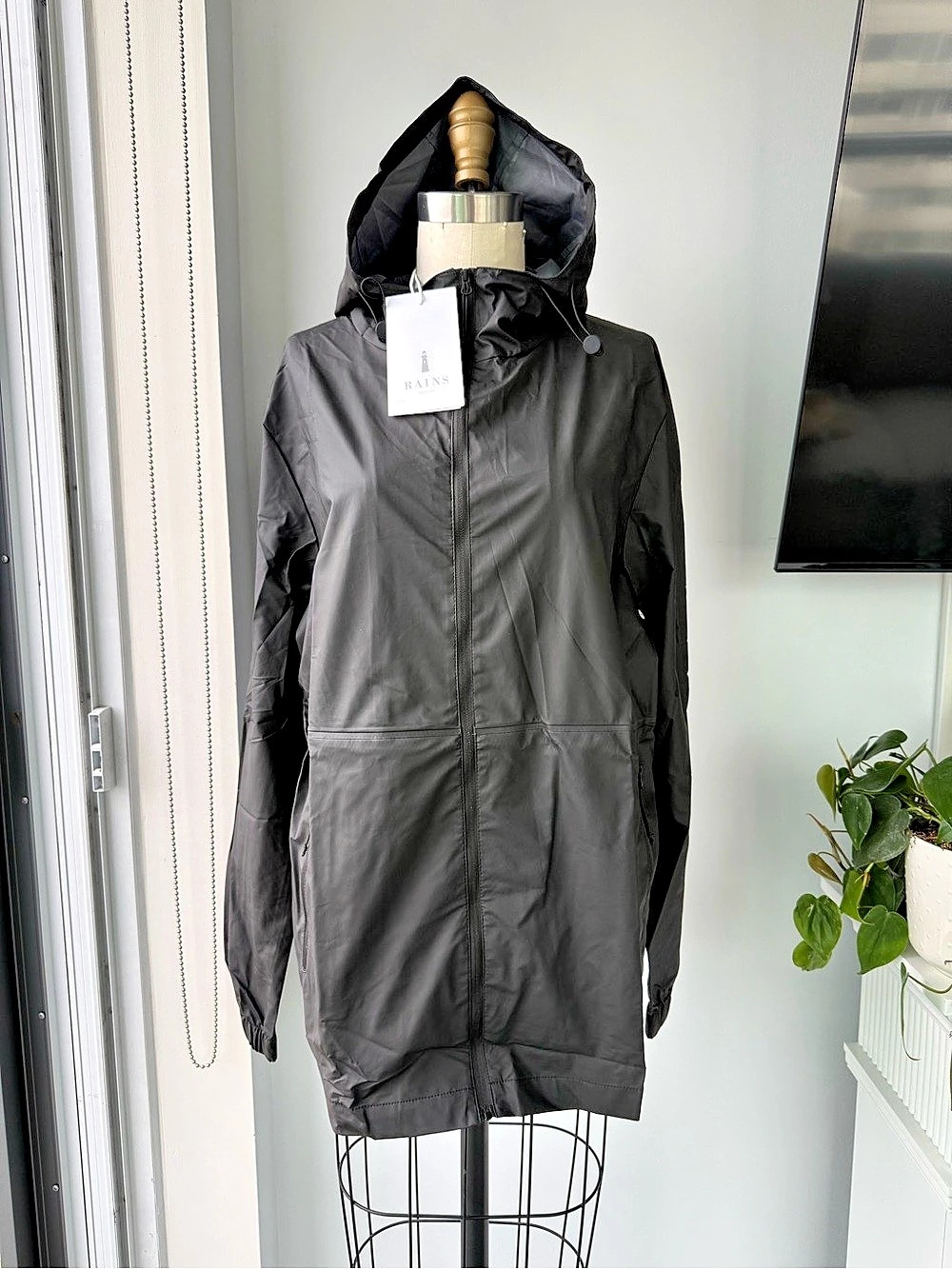 Rains Ultralight Jacket Black XXS/XS NWT